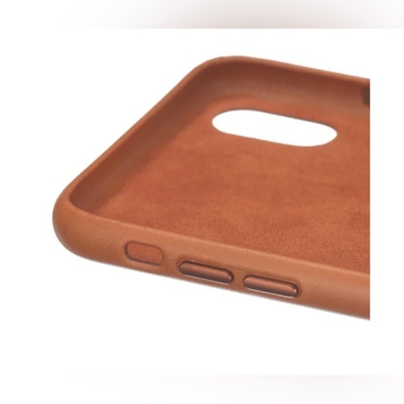 Apple Official Leather Case Saddle Brown for iPhone Xs‎ Max new in box - Picture 3 of 9